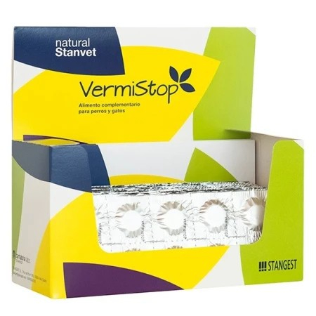 Farmacie Pisici - Vermistop - Blister 10 tablete