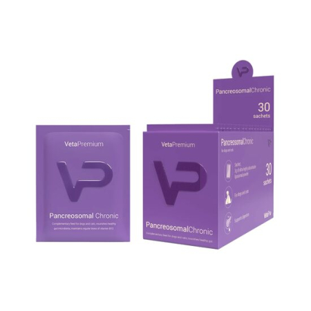Afecțiuni Digestive - Vetapro Lipo Pancreosomal Chronic - 30 x 3 g plicuri