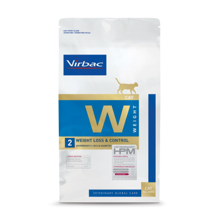 Diete Veterinare - Hrană uscată Pisici - Virbac HPM Cat Weight Loss & Control - 3 kg