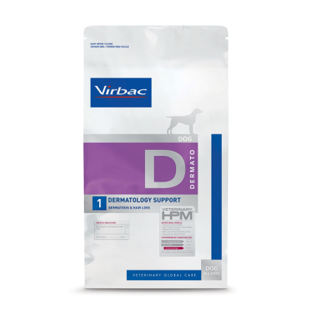 Câini - Virbac HPM Dog Dermatology Support - 3 kg