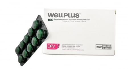 Antiparazitare Interne - Wellplus - Deparazitare internă pentru câini - 10 comprimate