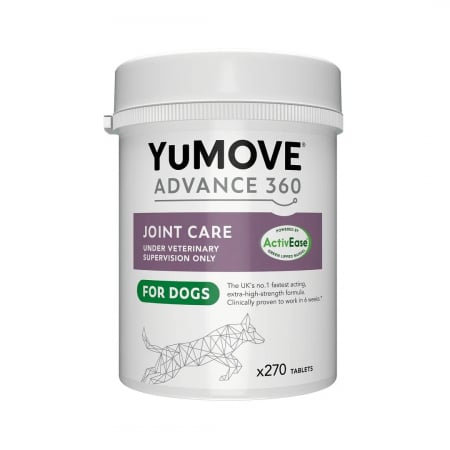 Dureri Articulare / Antiinflamatoare - YuMOVE Advance 360 Joint Care for Dogs – 270 tablete