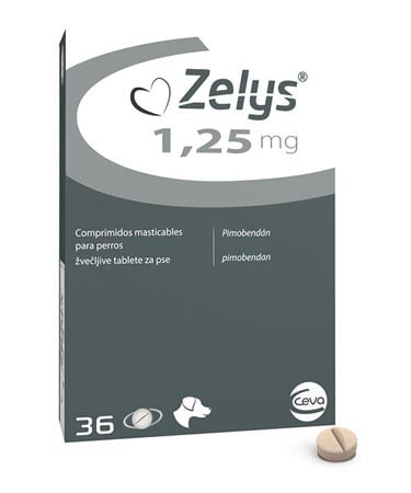 Afecțiuni Cardiace - Zelys 1,25 mg – 36 comprimate masticabile