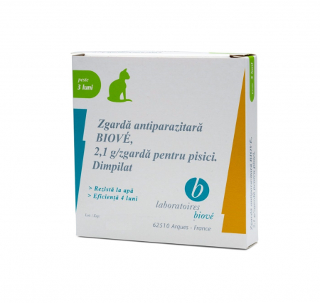 Antiparazitare Externe - Zgardă antiparazitară Biove pentru Pisică - 35 cm