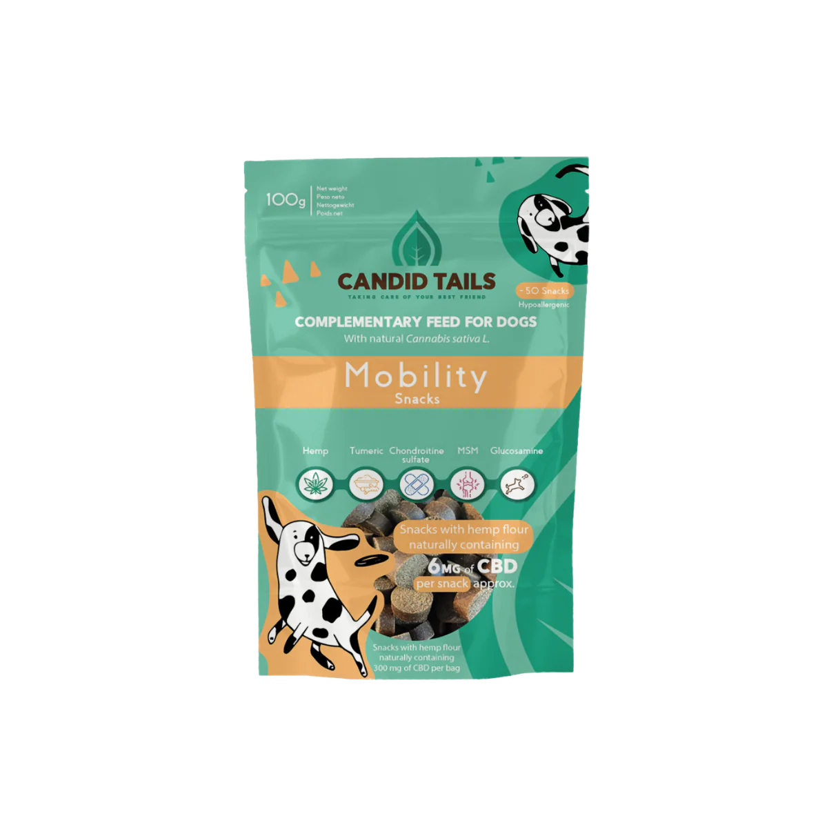 Mobility Treats with CBD for Dogs - 100 g [1]