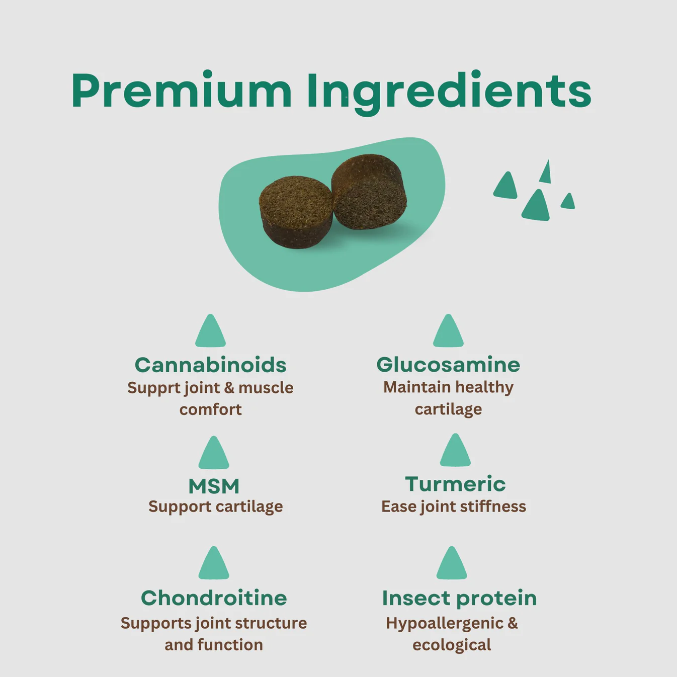 Mobility+ with CBD Dog Snacks - 60 snaks [2]