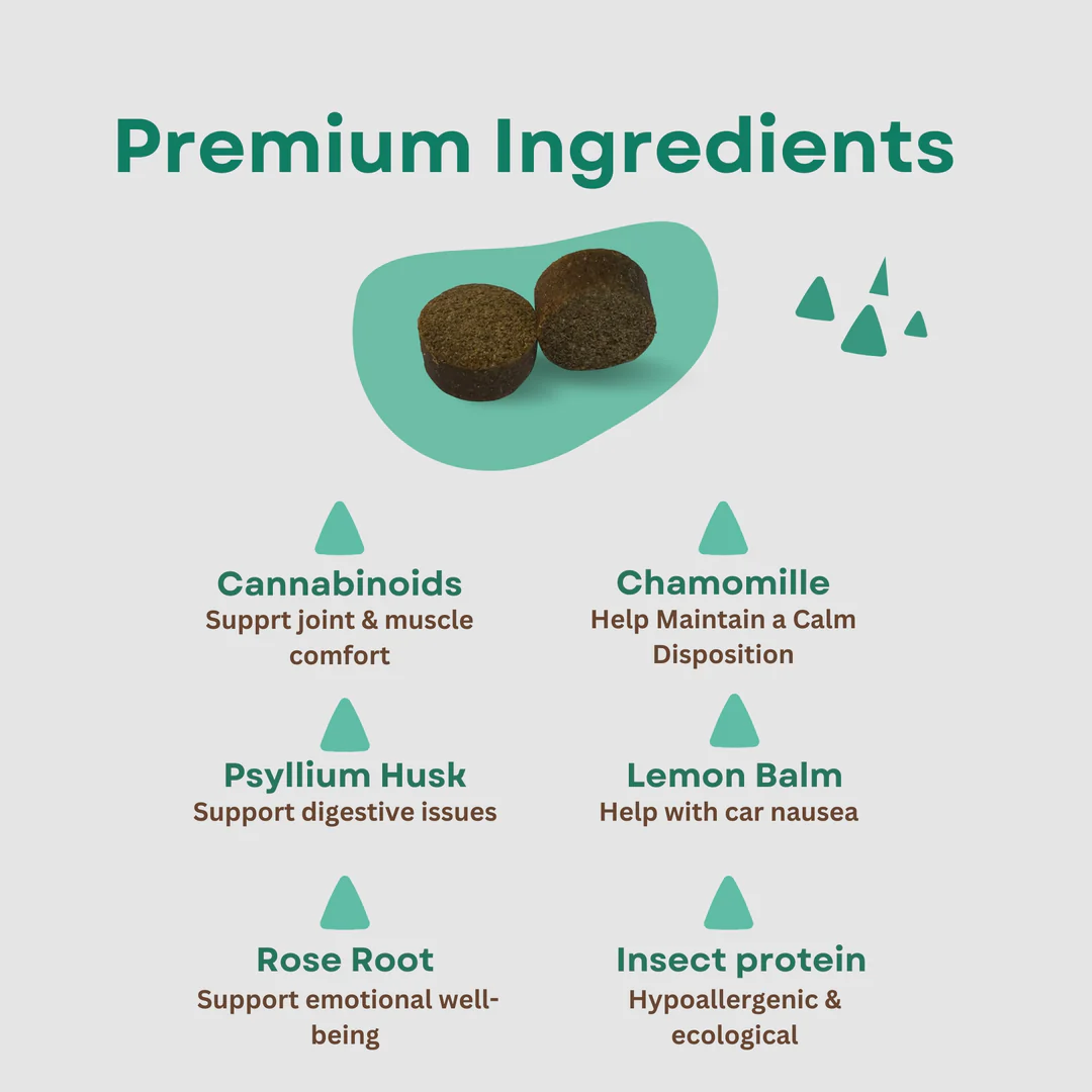 Calm Treats with CBD for Dogs - 100 g [1]