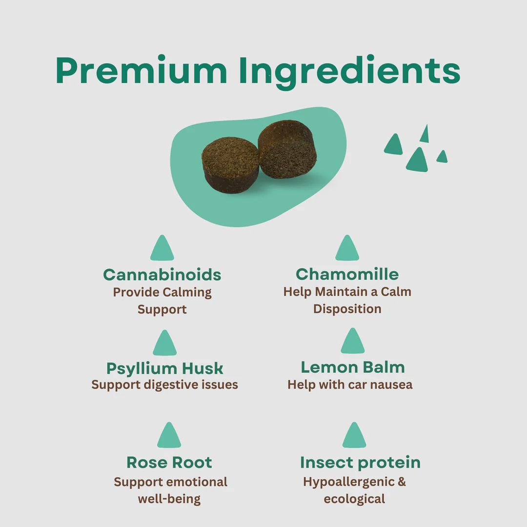 Calm+ with CBD Dog Snacks - 150 g [1]