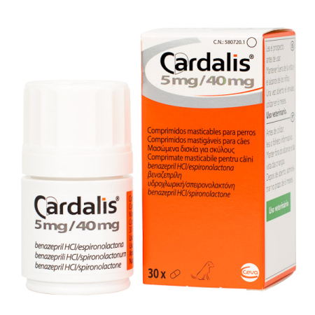 Afecțiuni Cardiace - Cardalis M (5 mg / 40 mg) – 30 comprimate
