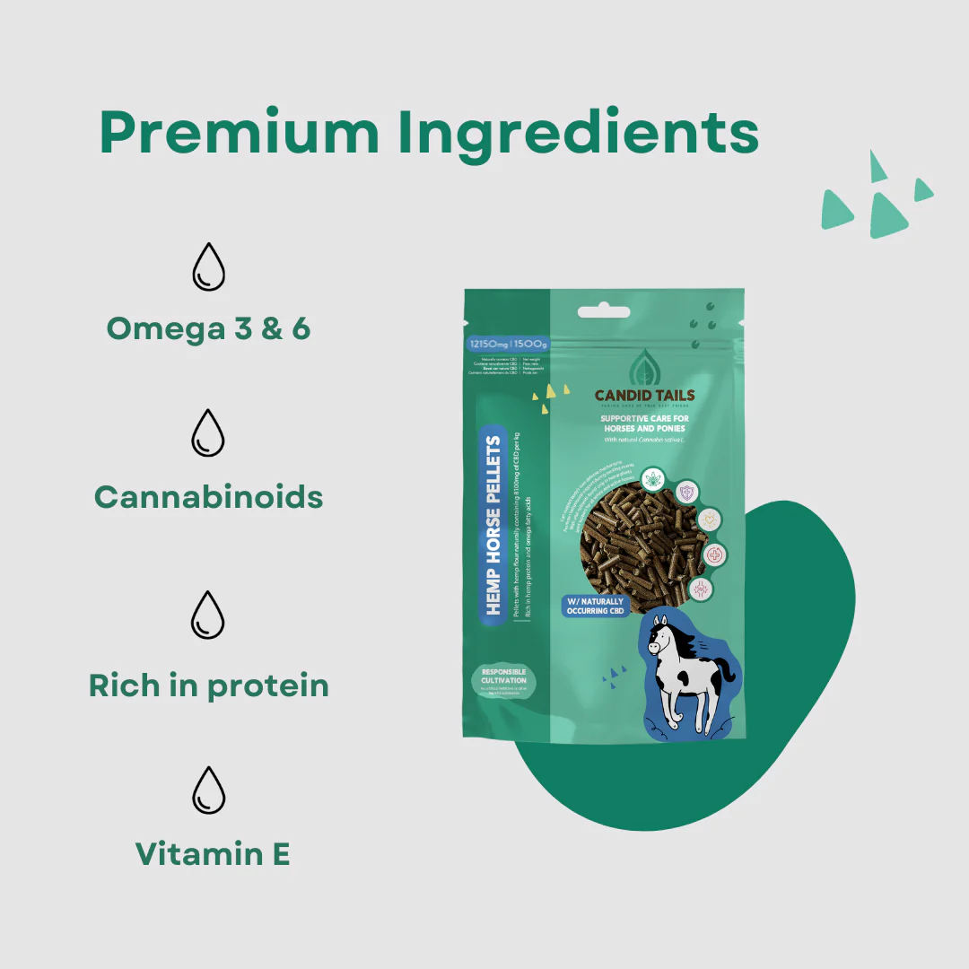 Hemp Pellets for Horses - 1.5 kg [1]