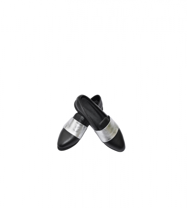 Ballerines Noir & Argent [4]