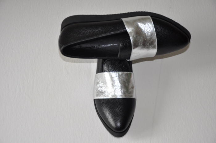 Ballerines Noir & Argent [3]