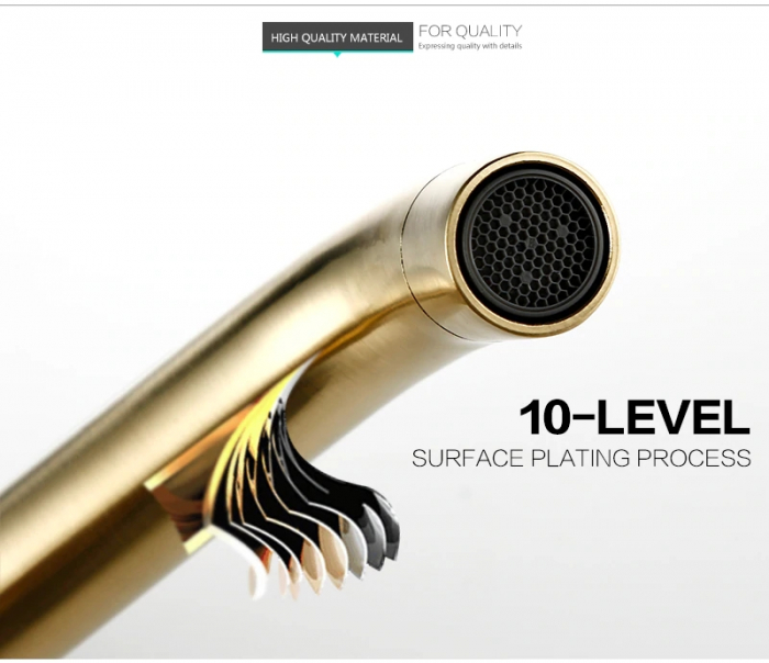 Baterie auriu nichelat, lavoar [4]