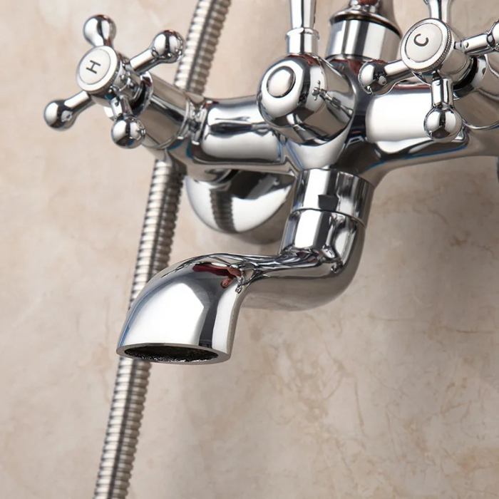 Baterie cada clasic crom lucios [4]