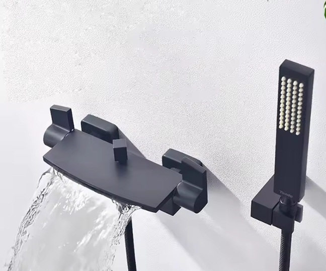 Baterie cada, tip cascada, negru mat [3]