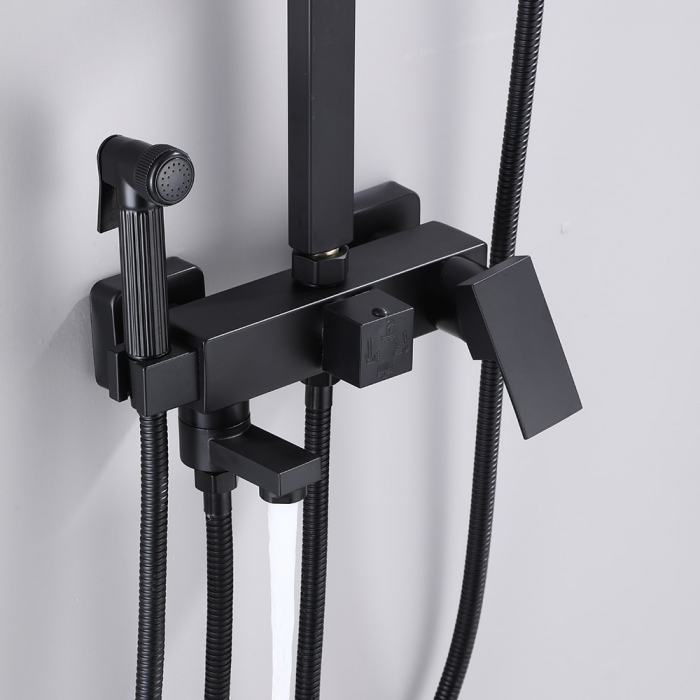 Coloana de Dus, cu efect de ploaie, para de 20 cm, 4 functii de curgere [5]