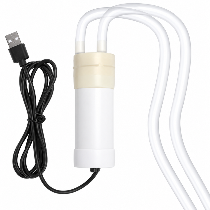 Mini pompă apă USB 5V cu furtun 1 m și filtru [4]