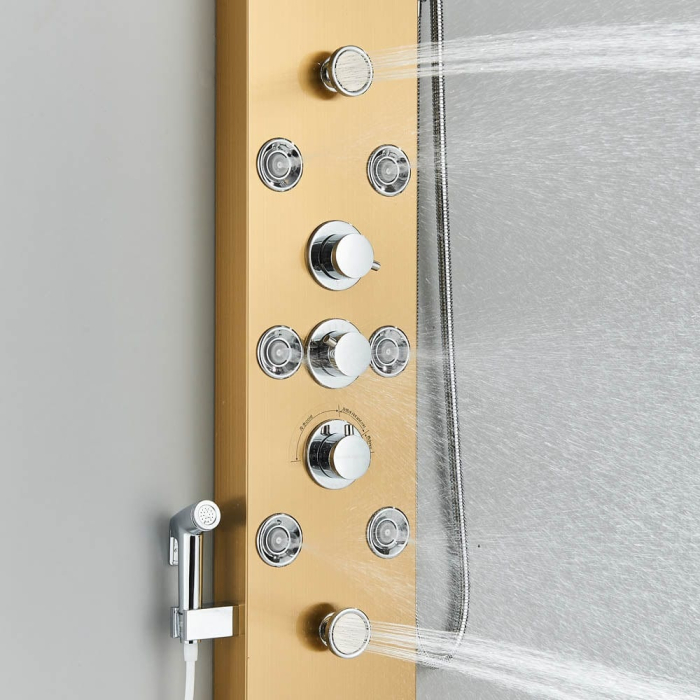 Panel dus, afisaj digital, dus bideu, LED si functii SPA [4]