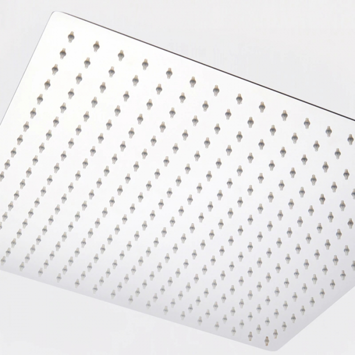 Sistem de dus incastrat, crom, para 40 cm, doua functii de curgere a apei [4]