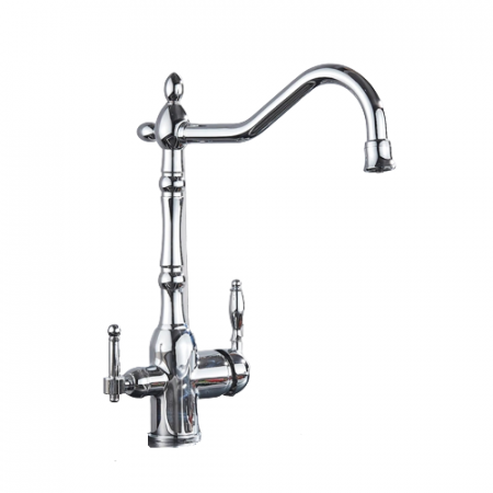 BUCATARIE - Baterie bucatarie clasica, crom cu robinet pentru apa filtrata