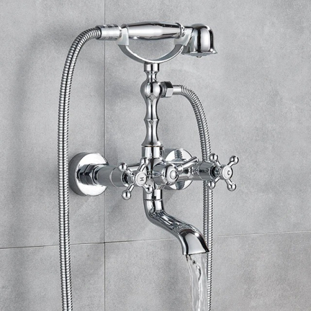 Baterii Cada - Baterie cada clasic crom lucios