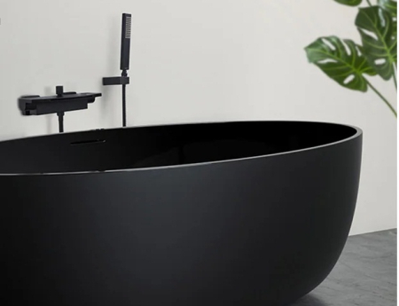 Baterii Cada - Baterie cada, tip cascada, negru mat