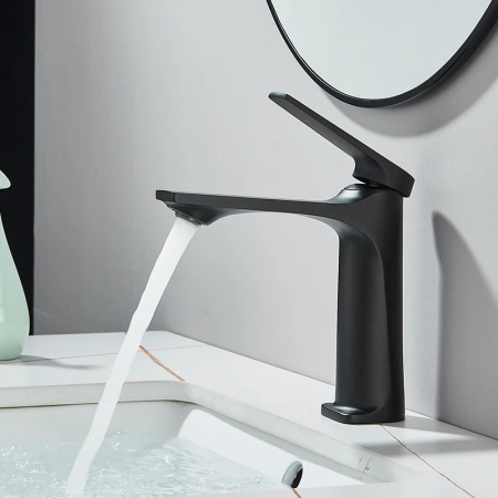 Baterii Lavoar - Baterie lavoar negru mat