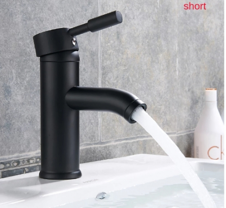 Baterie negru mat, lavoar/bideu [1]
