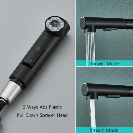 Baterie bucatarie cu dus extractibil [2]