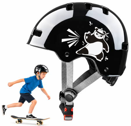Sport, Camping & Outdoor - Cască de protecție copii Panda mărimea S 51–54 cm ABS EPS