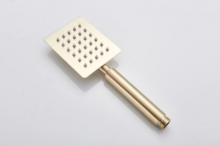 Coloana de dus, cu efect de ploaie, 3 functii de curgere, auriu nichelat [3]