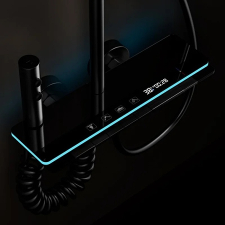 Coloana de dus Gri cu termostat si afisaj [2]