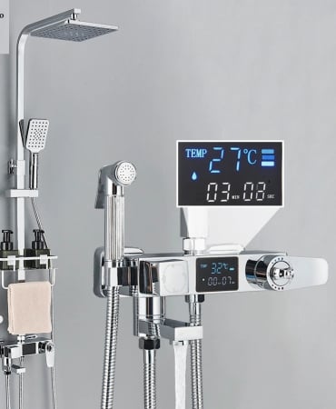 Coloana Dus cu termostat si afisaj de temperatura, 6 functii [1]