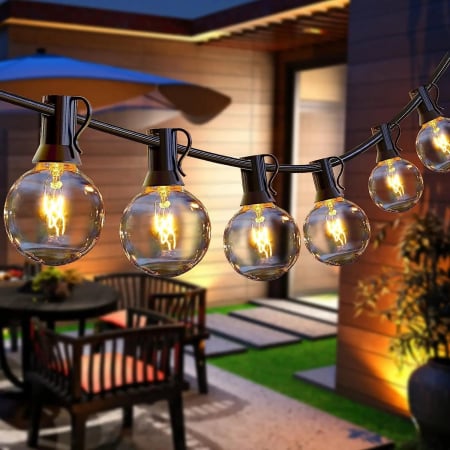 Corpuri de Iluminat - Ghirlanda luminoasa 10 m cu 16 becuri cu led interconectabila
