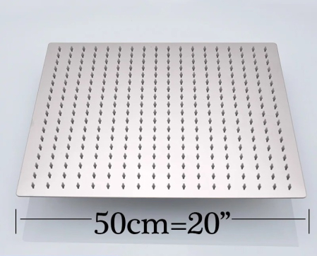 Accesorii baie - Para crom, 50x50cm