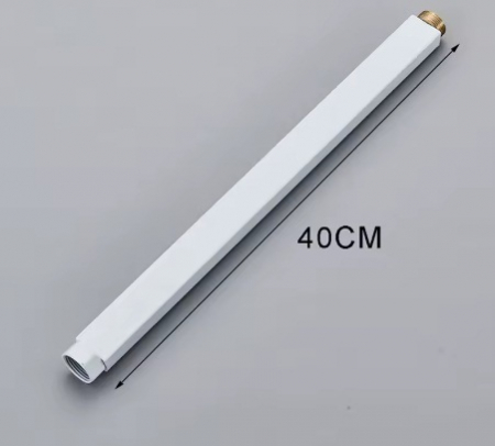 Accesorii baie - Prelungire coloana de dus alb