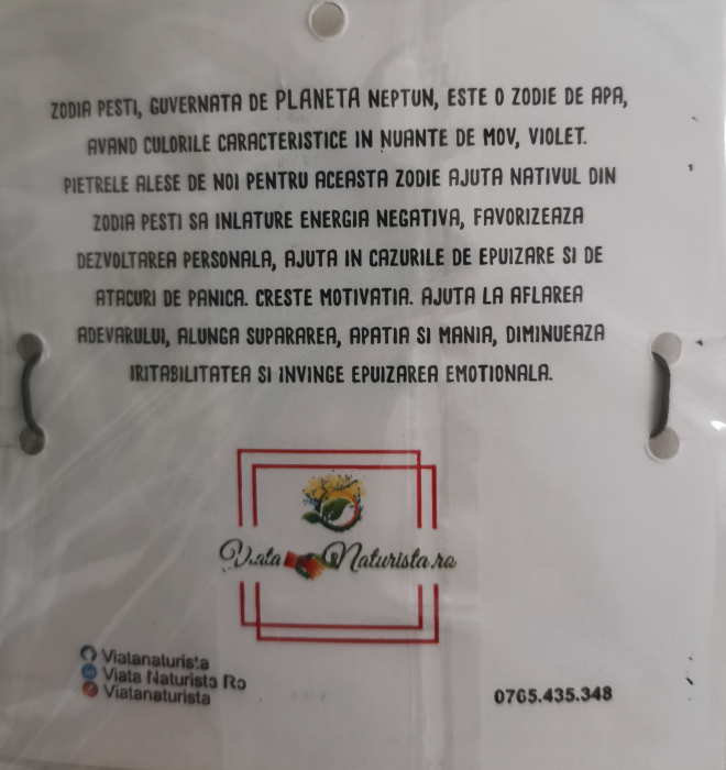 Bratara pesti cu pietre semipretioase, lucrata manual [2]