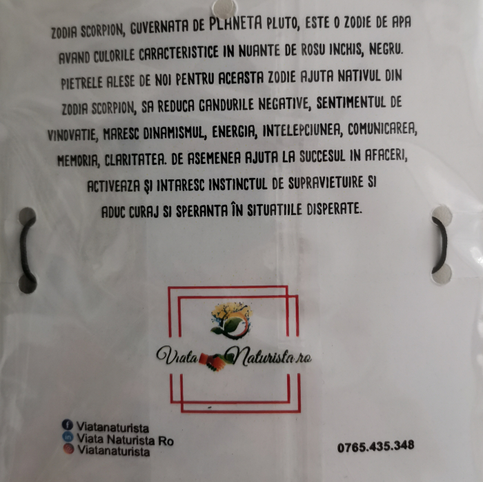 Bratara scorpion cu pietre semipretioase, lucrata manual [2]