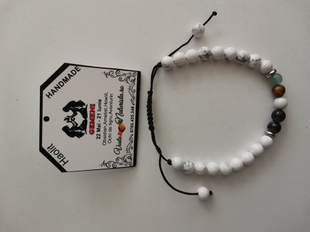 Bratari zodii cu HAOLIT - Bratara HAOLIT gemeni