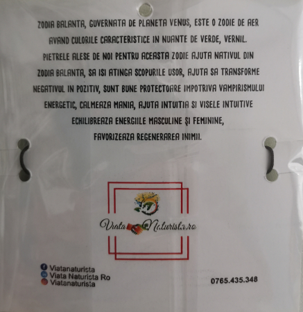 Bratara balanta cu pietre semipretioase, lucrata manual [1]