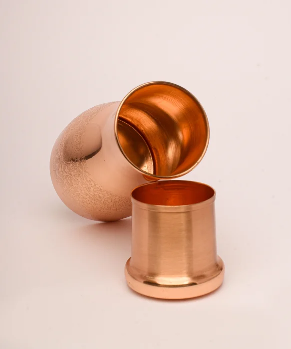 Carafa de cupru gravata pentru apa 950ml [4]