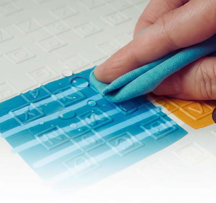 Covor de joaca pliabil pentru copii, VichemaToys, 200x180x1cm, 2 fete, multicolor [10]