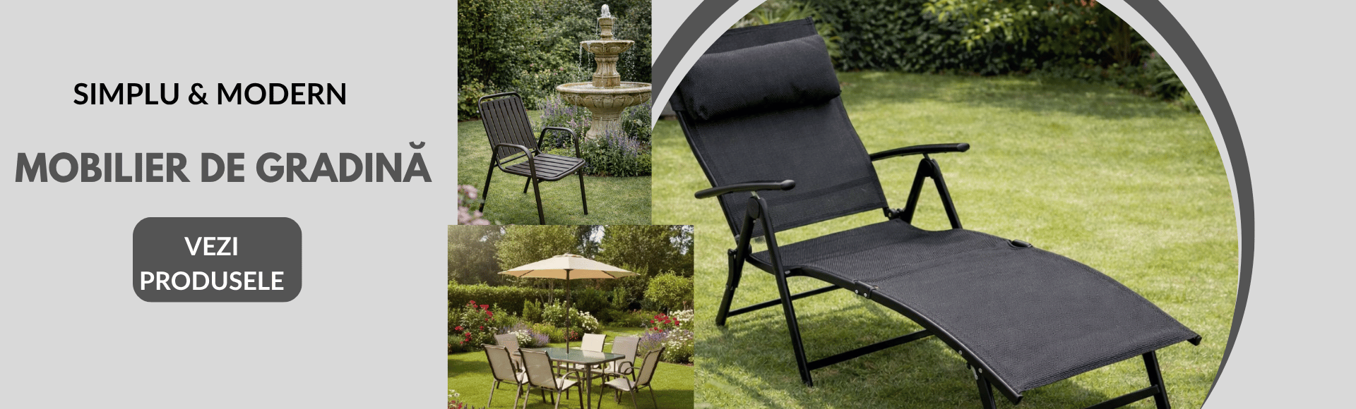 MOBILIER DE GRADINA
