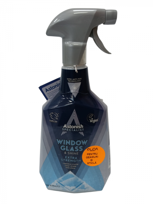 ASTONISH solutie curatare fereste si sticla 750ml [1]