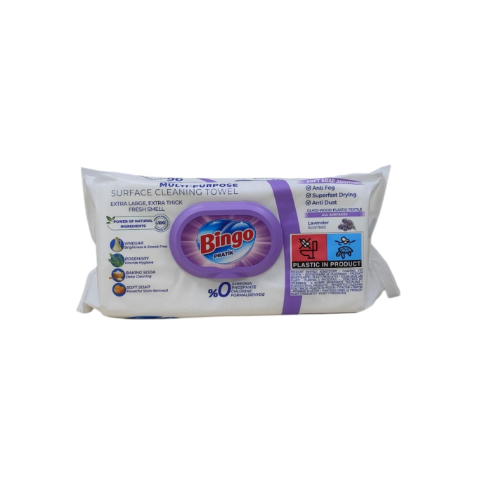 BINGO SERVETELE UMEDE MULTISUPRAFETE (96buc)lavanda [1]