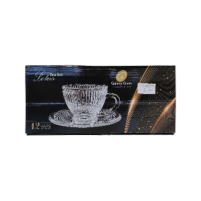 CESTI CAFEA+FARFURII STICLA LOTUS [2]