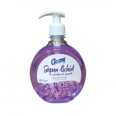 CLEANY SAPUN LICHID 500ML lavanda [1]