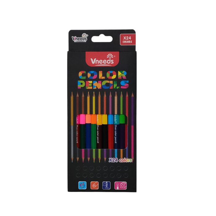 CREIOANE COLORATE 24 CULORI, 12PCS V0652  25M 15-6 [1]