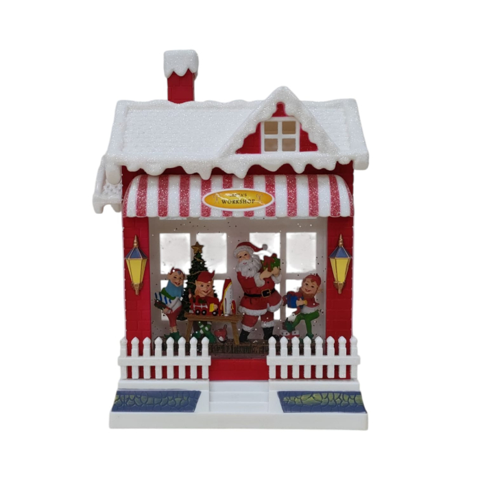 Figurina decorativa Magazinul lui Mos Craciun 18.4 [1]