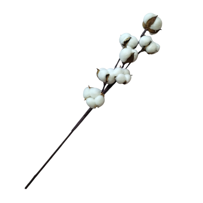 Floare bumbac artificial 25J  13-2 [1]